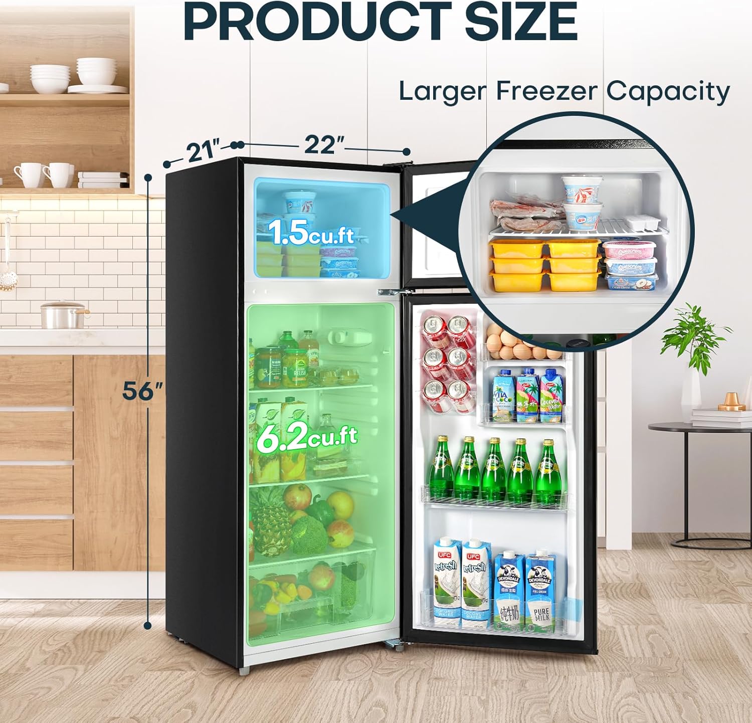 Upstreman 7.7 Cu.Ft. Refrigerator Review