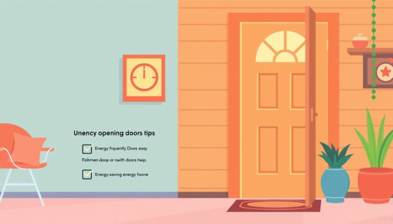Locking Out the Draft: Tips to Avoid Frequent Door Opening and Enhance Energy Efficiency