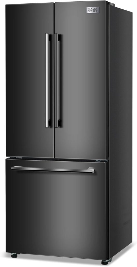 Cool Convenience: BLACK+DECKER 16 Cu. Ft. French Door Refrigerator Reviewed!