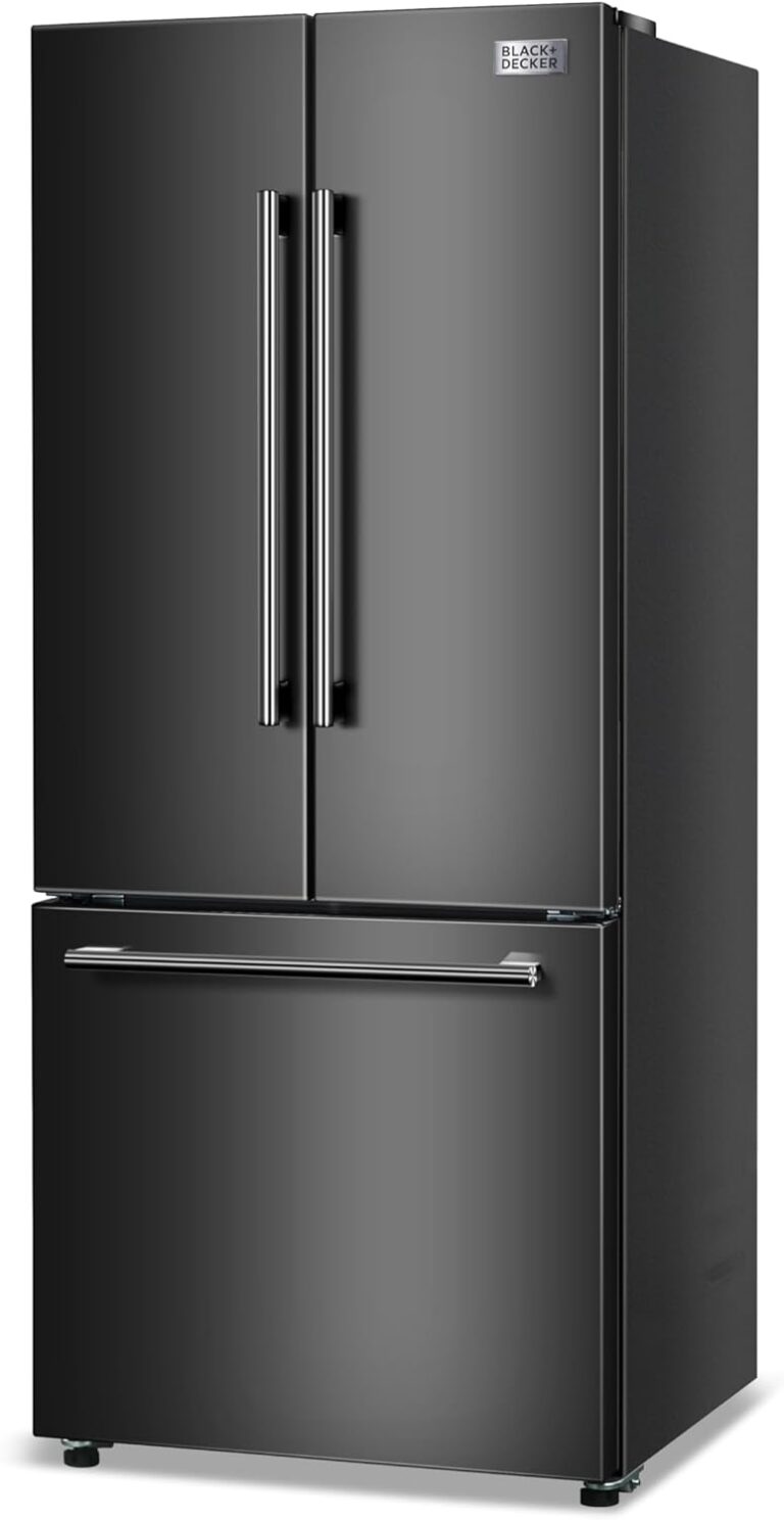 Cool Convenience: BLACK+DECKER 16 Cu. Ft. French Door Refrigerator Reviewed!