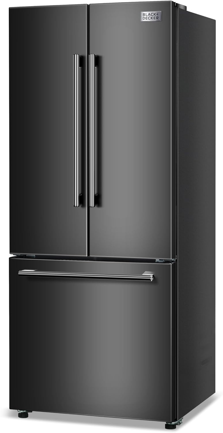 Cool Convenience: BLACK+DECKER 16 Cu. Ft. French Door Refrigerator Reviewed!