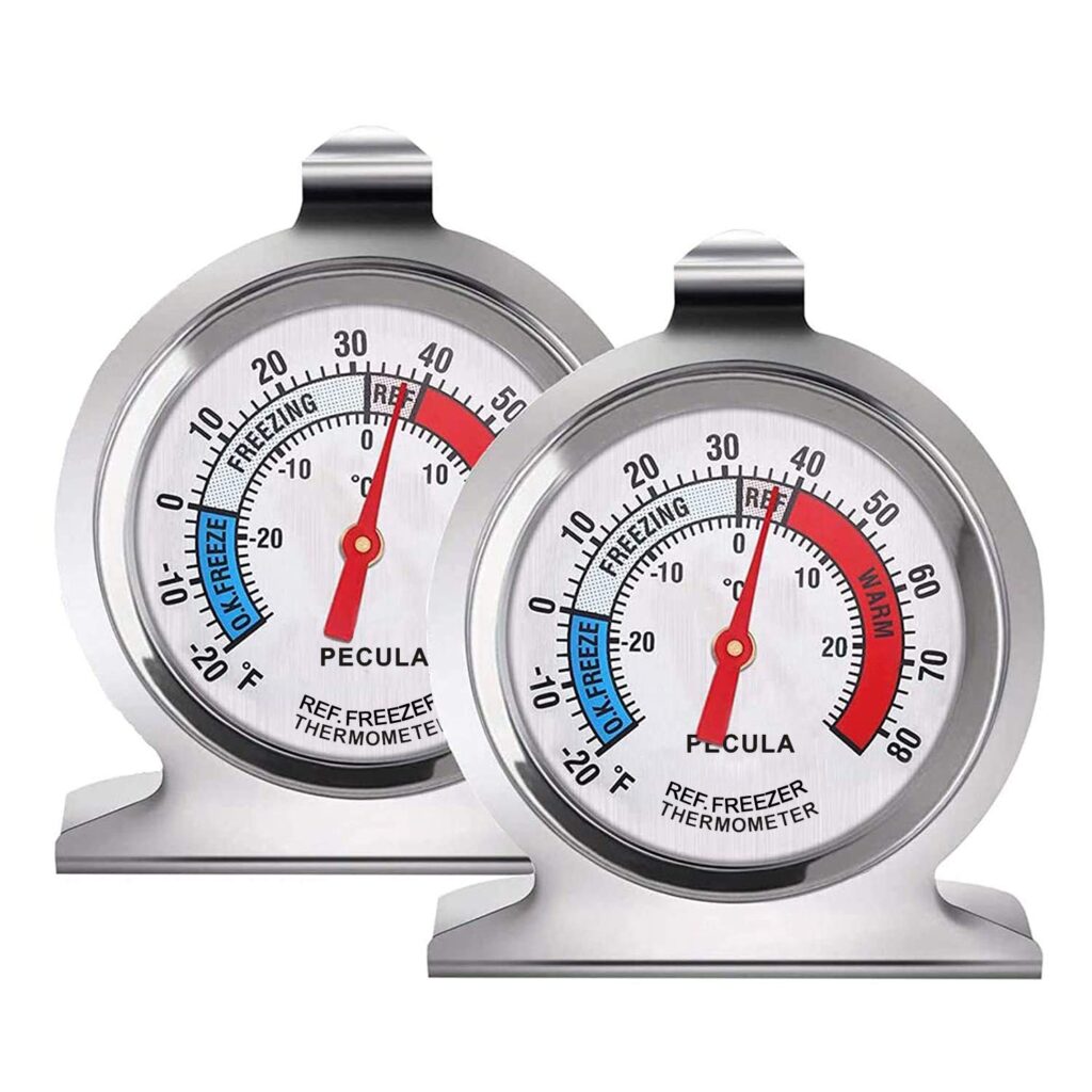 Essential 2-Pack Refrigerator Thermometer Review: Keep Your Food Fresh!