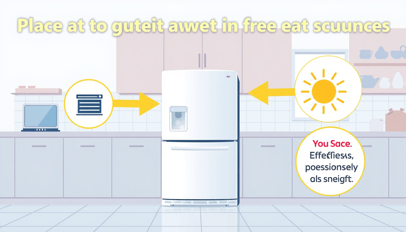 Maximize Your Appliance's Lifespan: Why Keeping Your Fridge Away from Heat Sources is Essential