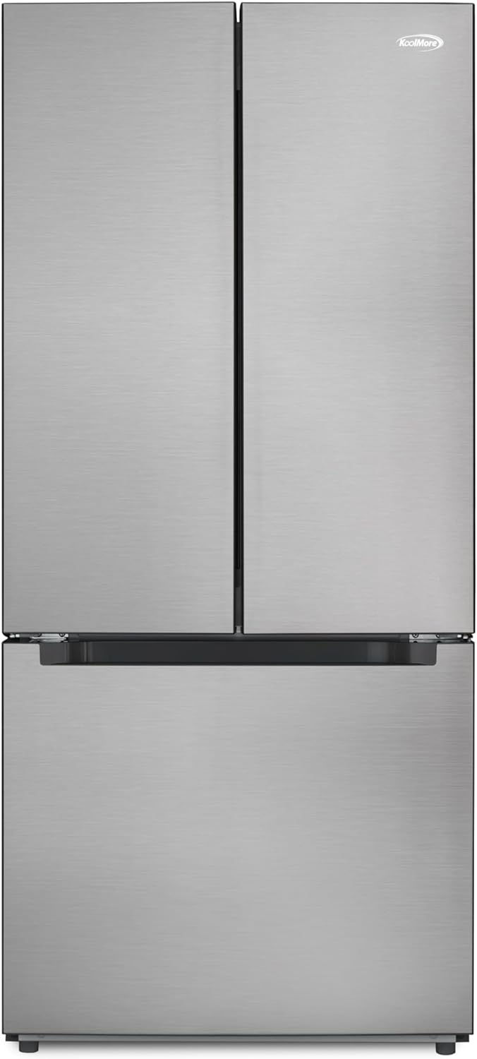 KoolMore 30-Inch Counter Depth French Door Refrigerator Review: Stylish Storage Meets Efficiency!