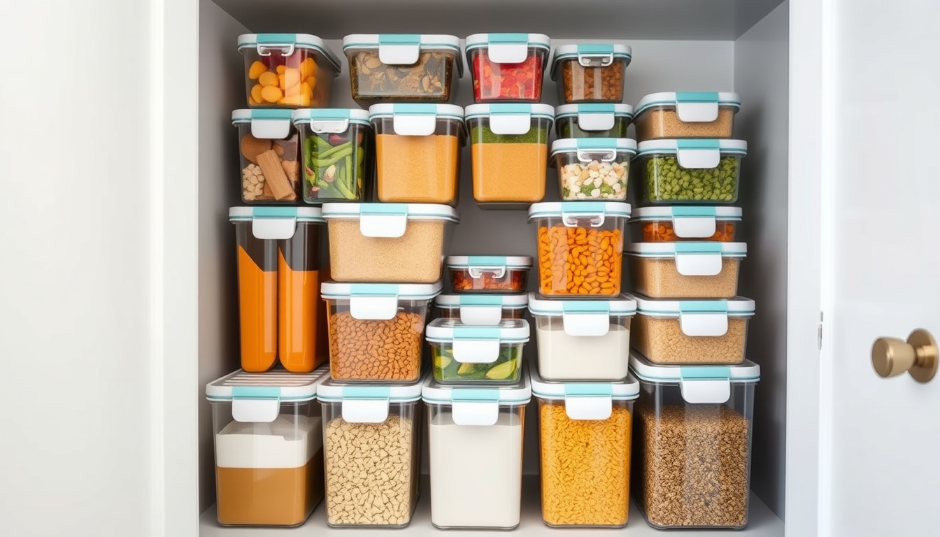 Mastering Kitchen Organization: How Sealed Containers Can Prevent Spills and Keep Your Pantry Pristine